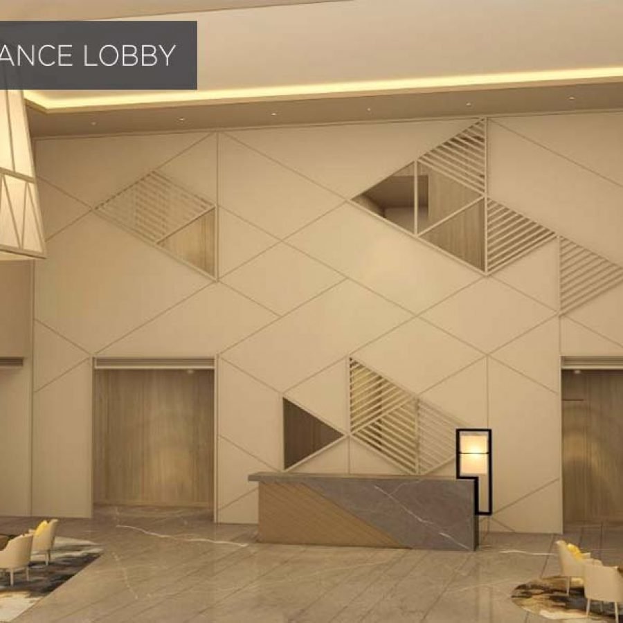 Godrej Serenity grand-entrance-lobby